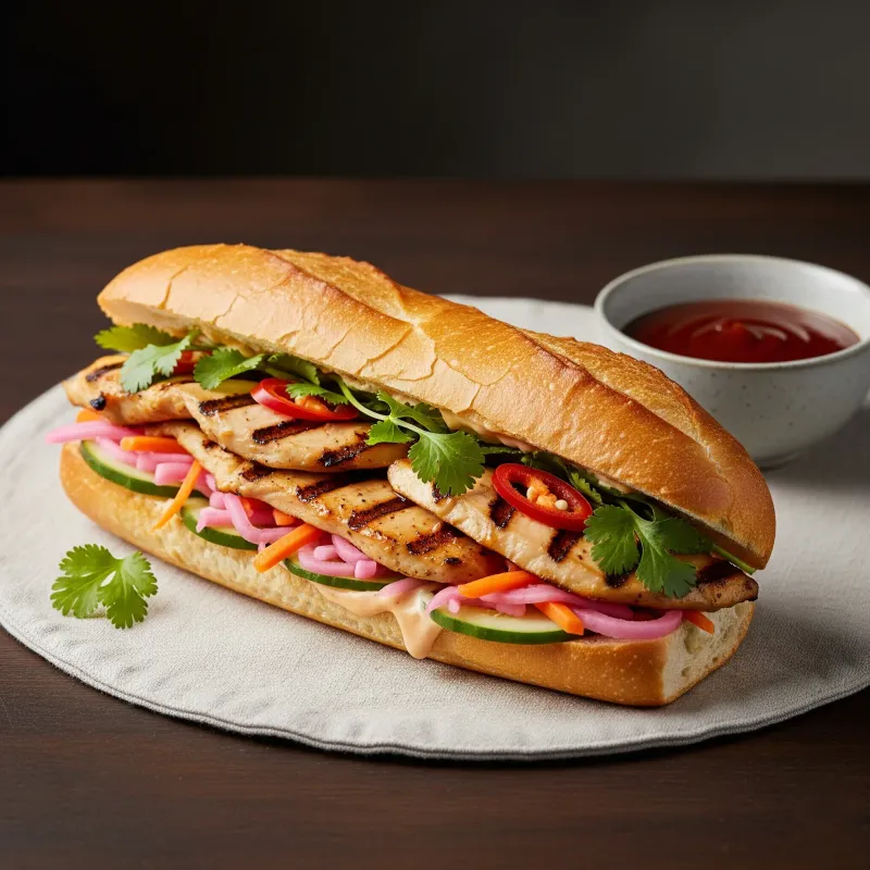 11. Grilled Chicken Bánh Mì