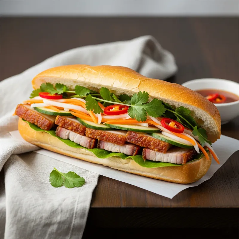 14. Pork Belly Bánh Mì